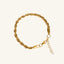 Sophia Rope Gold Bracelet by Koréil Jewelry