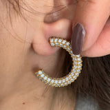 Signature Gold Hoops by Koréil Jewelry