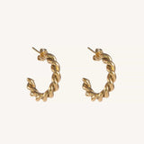 Vila Twisted Hoops by Koréil Jewelry