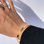 Koréil Classic Gold Bangle Bracelet by Koréil Jewelry