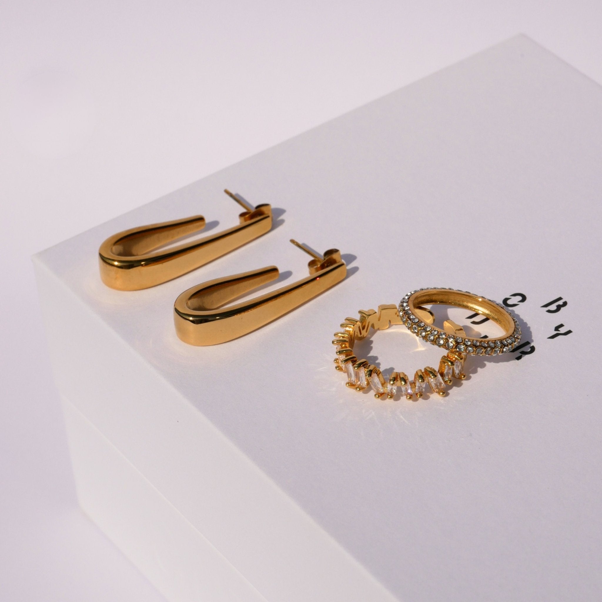 Tori Gold Hoop by Koréil Jewelry