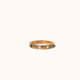 Gwen Link Gold Ring by Koréil Jewelry