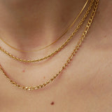 Alexa Layering Gold Chain by Koréil Jewelry