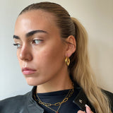 Odette Paperclip Gold Chain by Koréil Jewelry