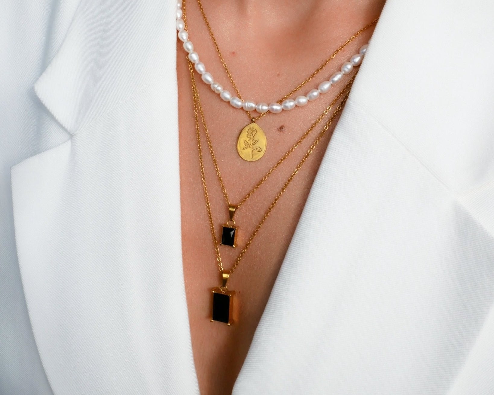 Sia Freshwater Pearl Chain by Koréil Jewelry