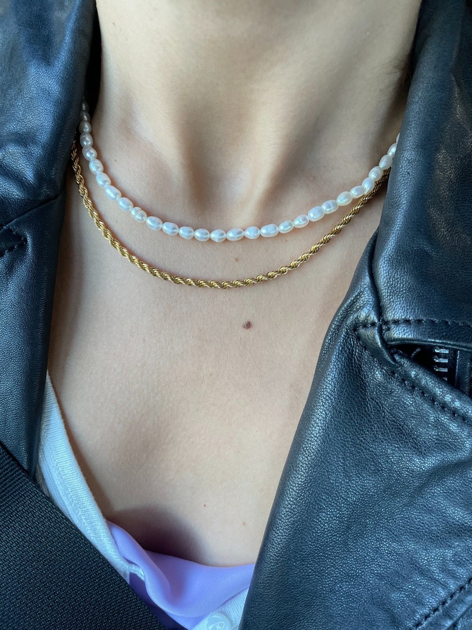 Sierra Rope Gold Chain by Koréil Jewelry