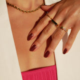 Sophia Rope Gold Chain by Koréil Jewelry