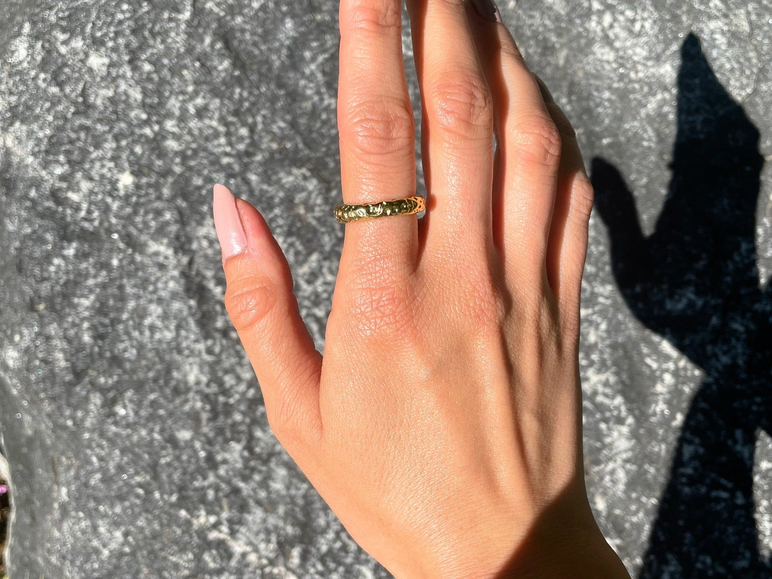 Dola Hammered Ring NEW by Koréil Jewelry