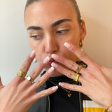Jeanne Block Gold Ring by Koréil Jewelry