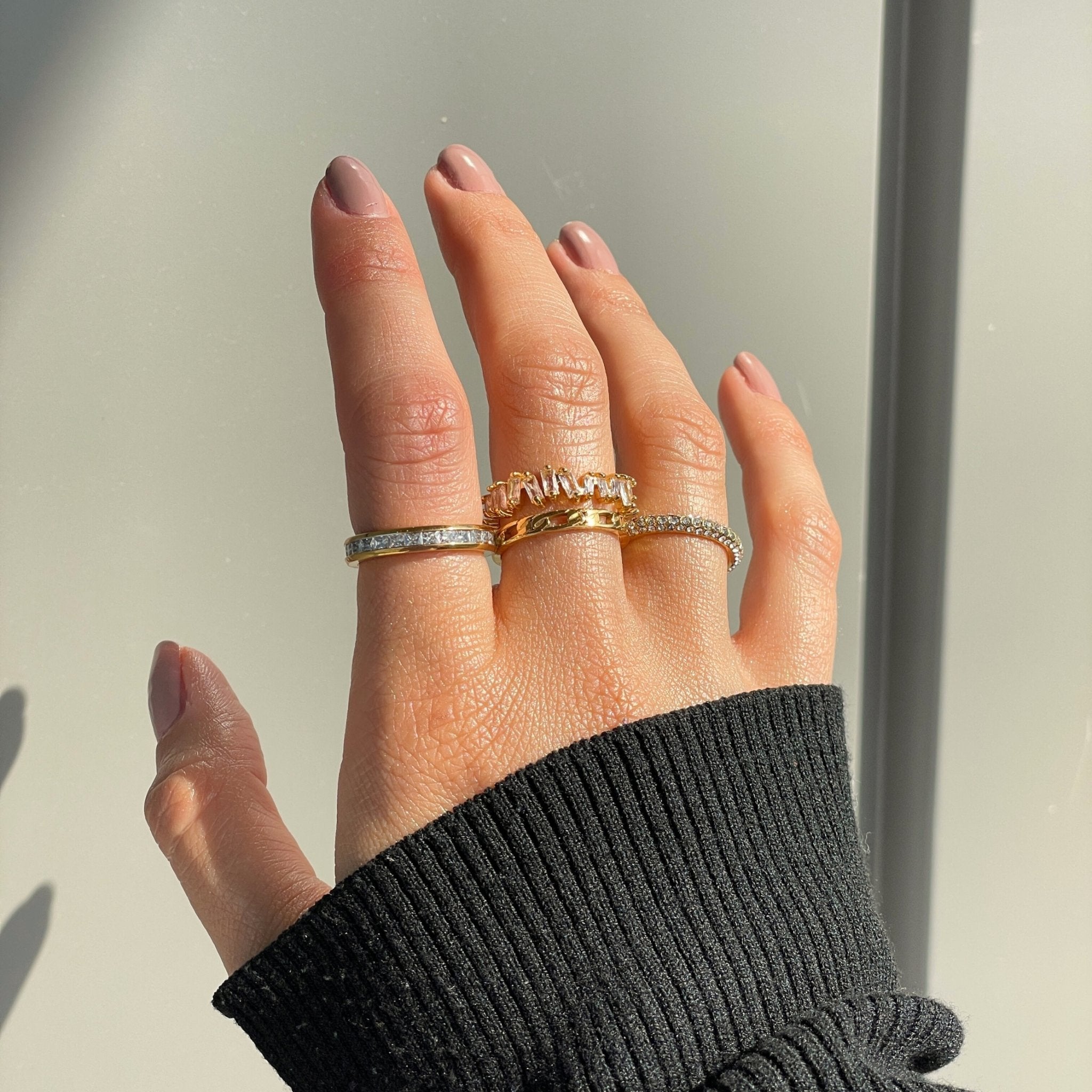 Hannah Zirconia Eternity Ring by Koréil Jewelry