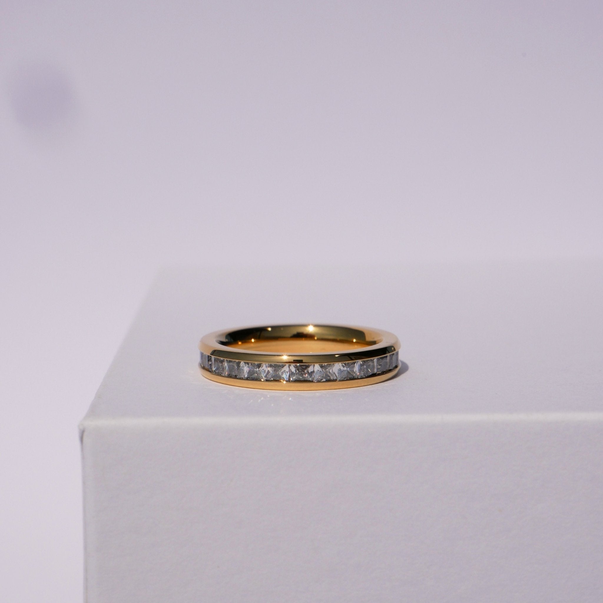 Hannah Zirconia Eternity Ring by Koréil Jewelry