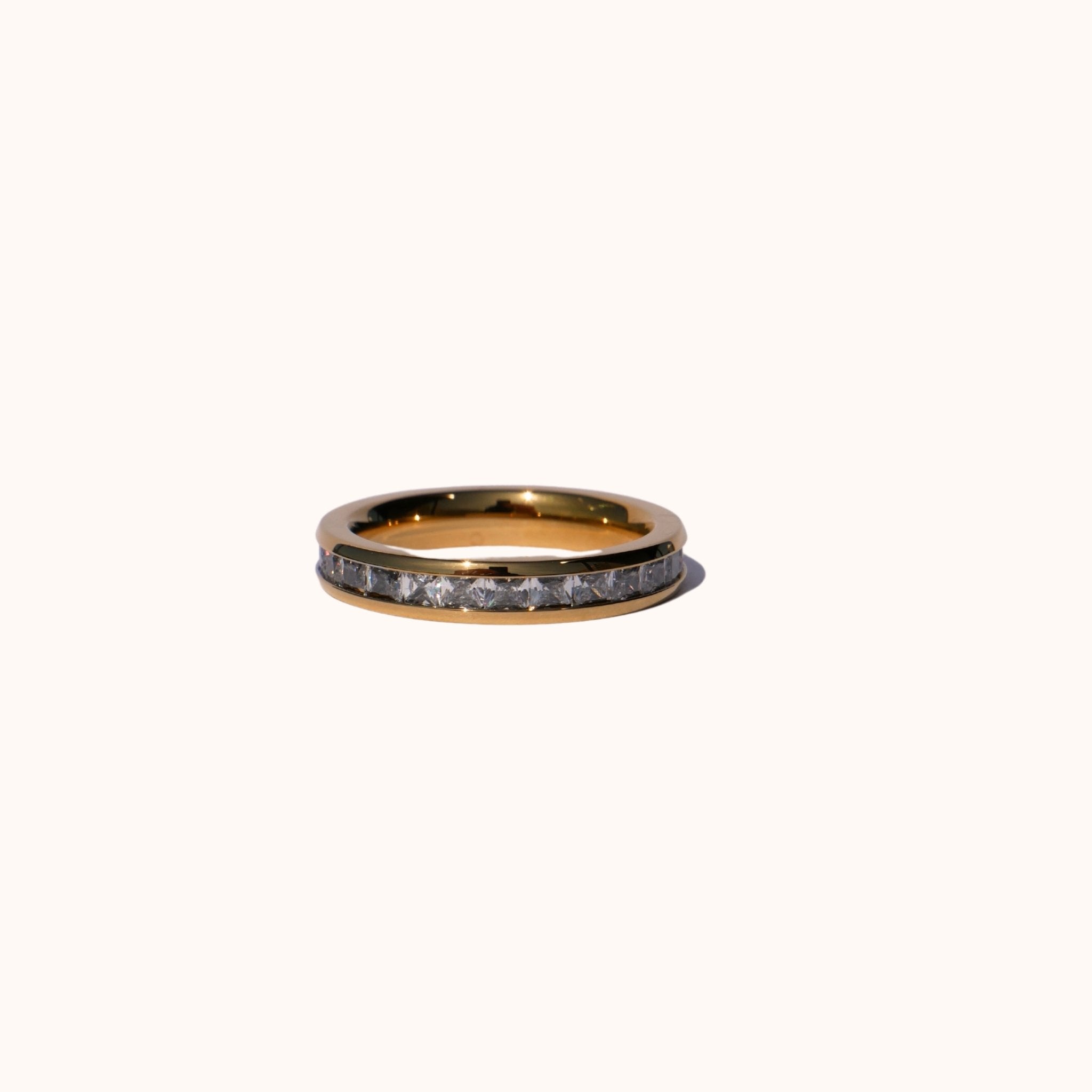 Hannah Zirconia Eternity Ring by Koréil Jewelry