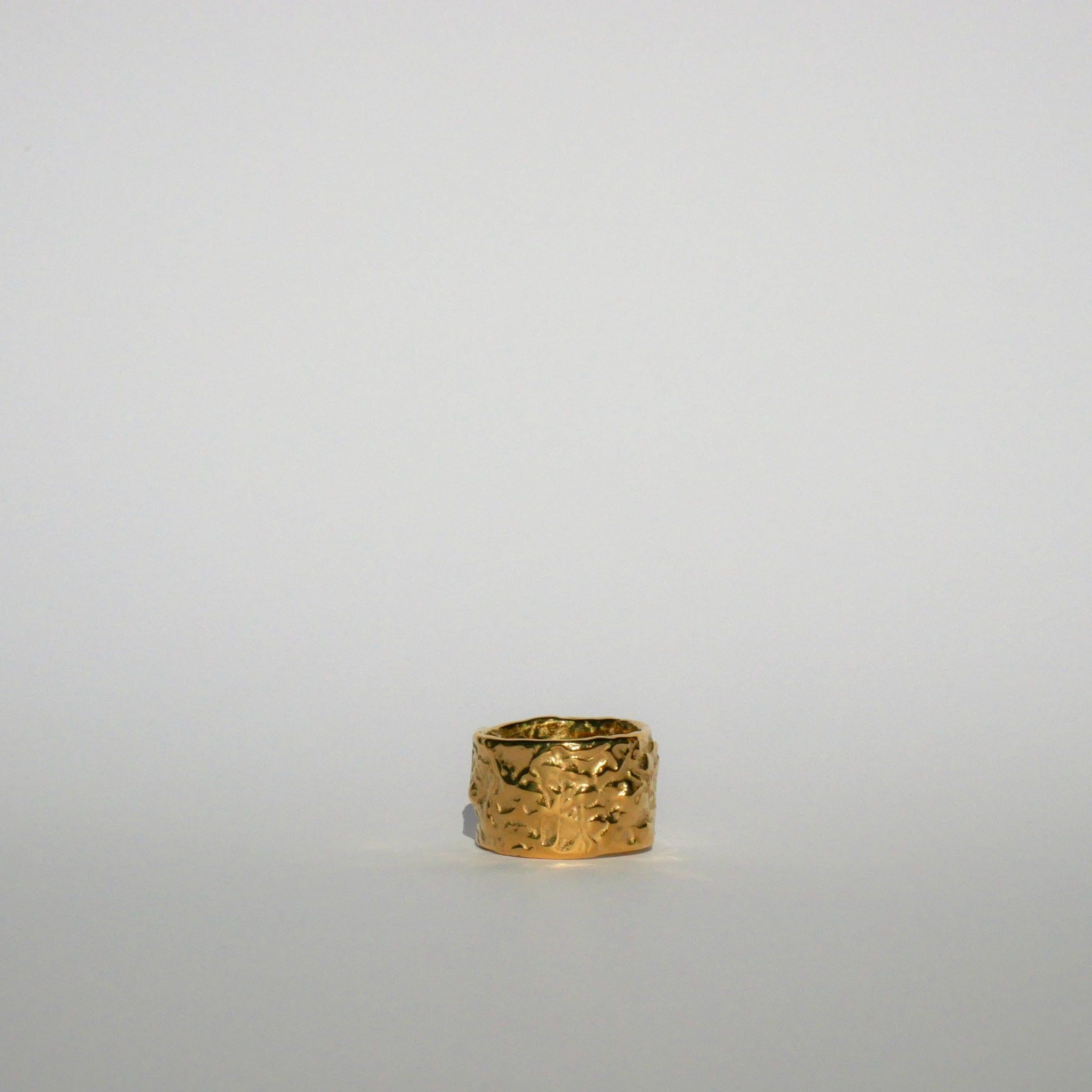 Lara Hammered Ring NEW by Koréil Jewelry