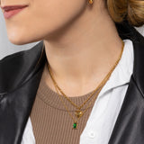 Estelle Pendant Gold Chain by Koréil Jewelry