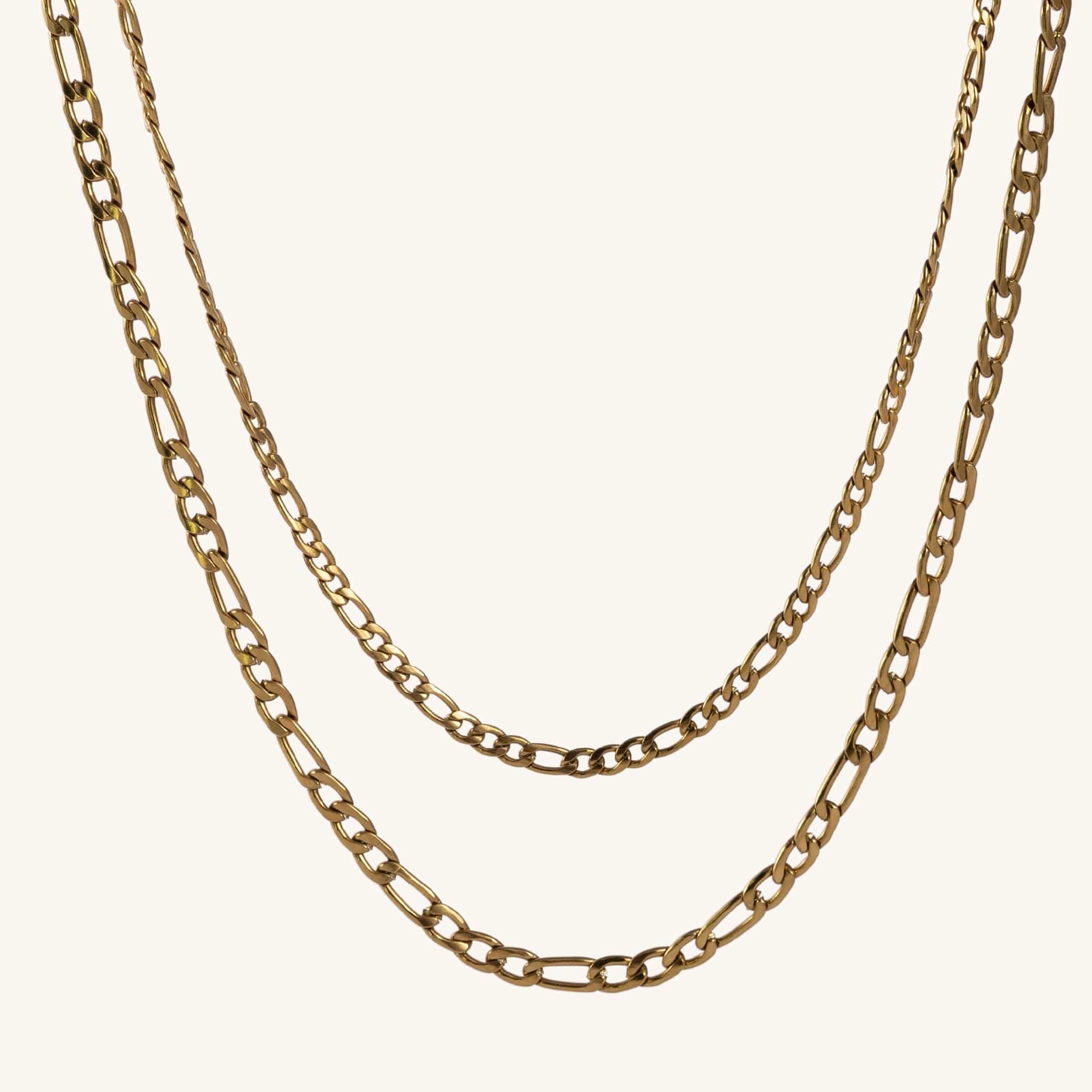 Solange Layered Gold Chain by Koréil Jewelry
