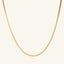 Sorelle Herringbone Gold Chain by Koréil Jewelry