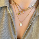 Zelie Pearl Pendant Chain by Koréil Jewelry