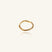 Gabrielle Stackable Gold Ring dainty by Koréil Jewelry