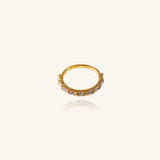 Lucile Zirconia Gold Ring by Koréil Jewelry