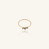Maye Zirconia Gold Ring by Koréil Jewelry